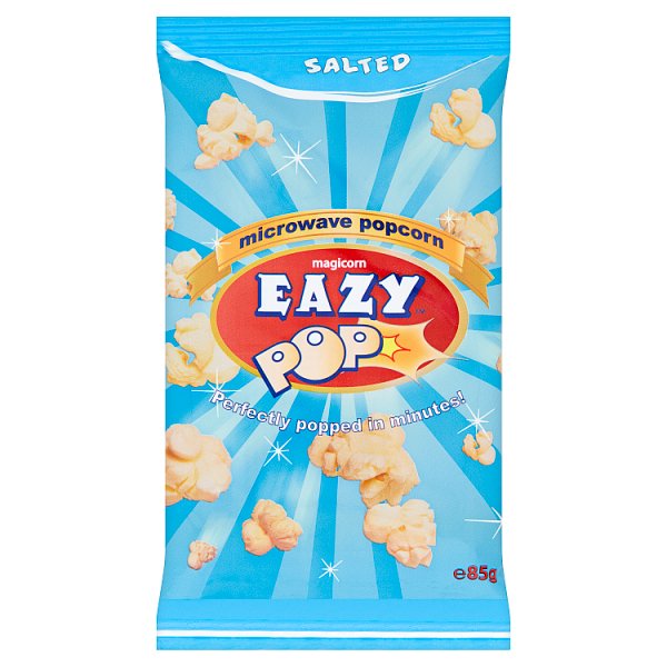 Eazy Pop Salted Microwave Pop Corn 85g