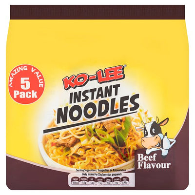 Ko-Lee Beef Flavour Noodles 5pk