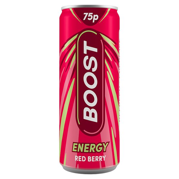 Boost Energy Red Berry 250ml - DesiMe