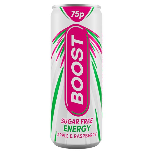 Boost Energy Apple & Raspberry 250ml