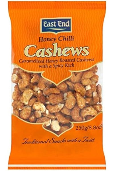 East End Honey Chilli Cashews 250g