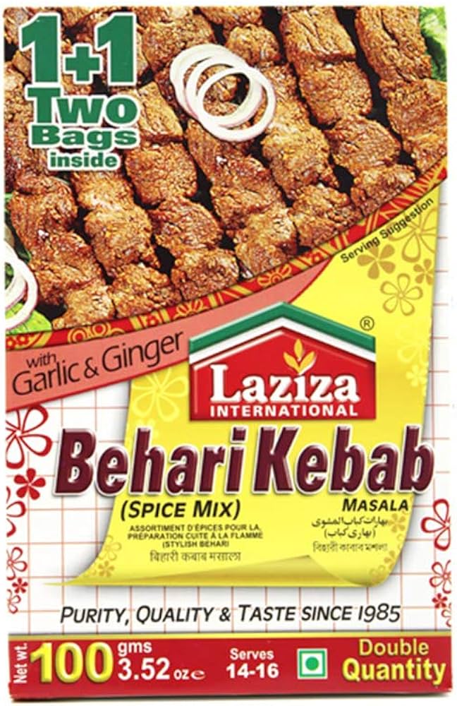 Laziza Bihari Kebab Masala 100g