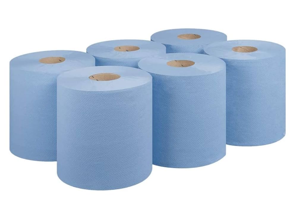 Blue Single Large Kitchen Roll