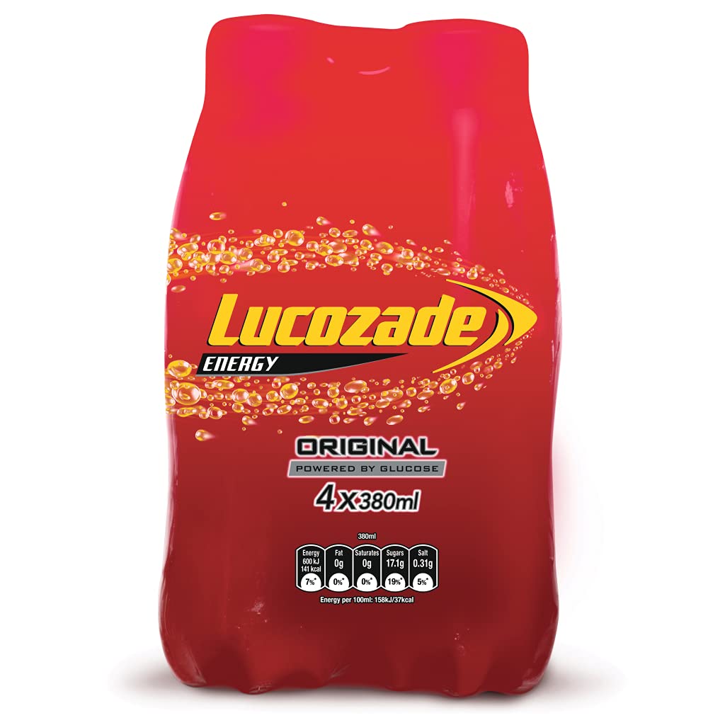 Lucozade Energy Drink Original 4 pack - DesiMe