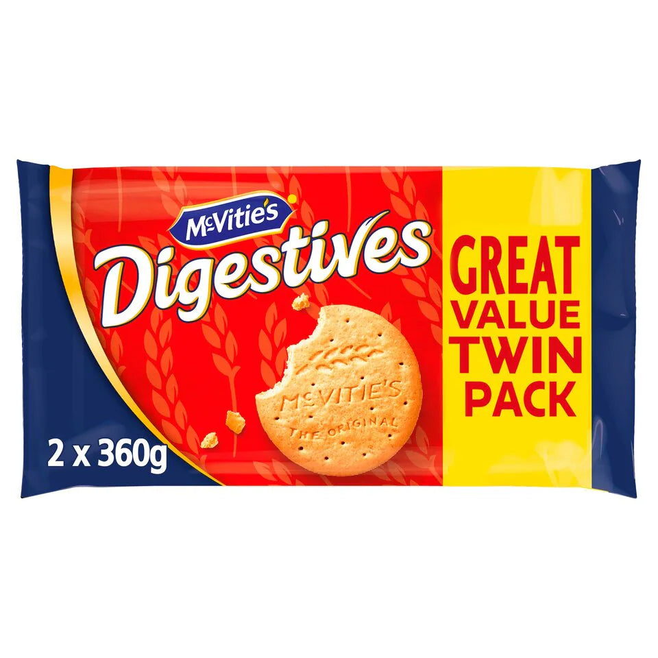 Mcvities Digestives Original Twin Pack 2 X 360G