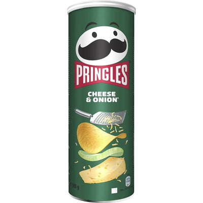 Pringles Cheese & Onion Flavour Crisps 165g