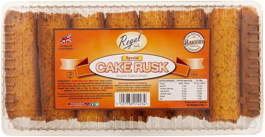 Regal Special Cake Rusk 630g