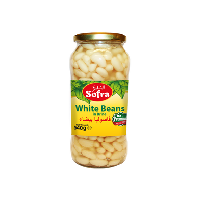 Sofra White Beans in Brine 540g - DesiMe