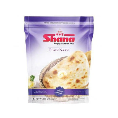 Shana Plain Naan 4pck 300g