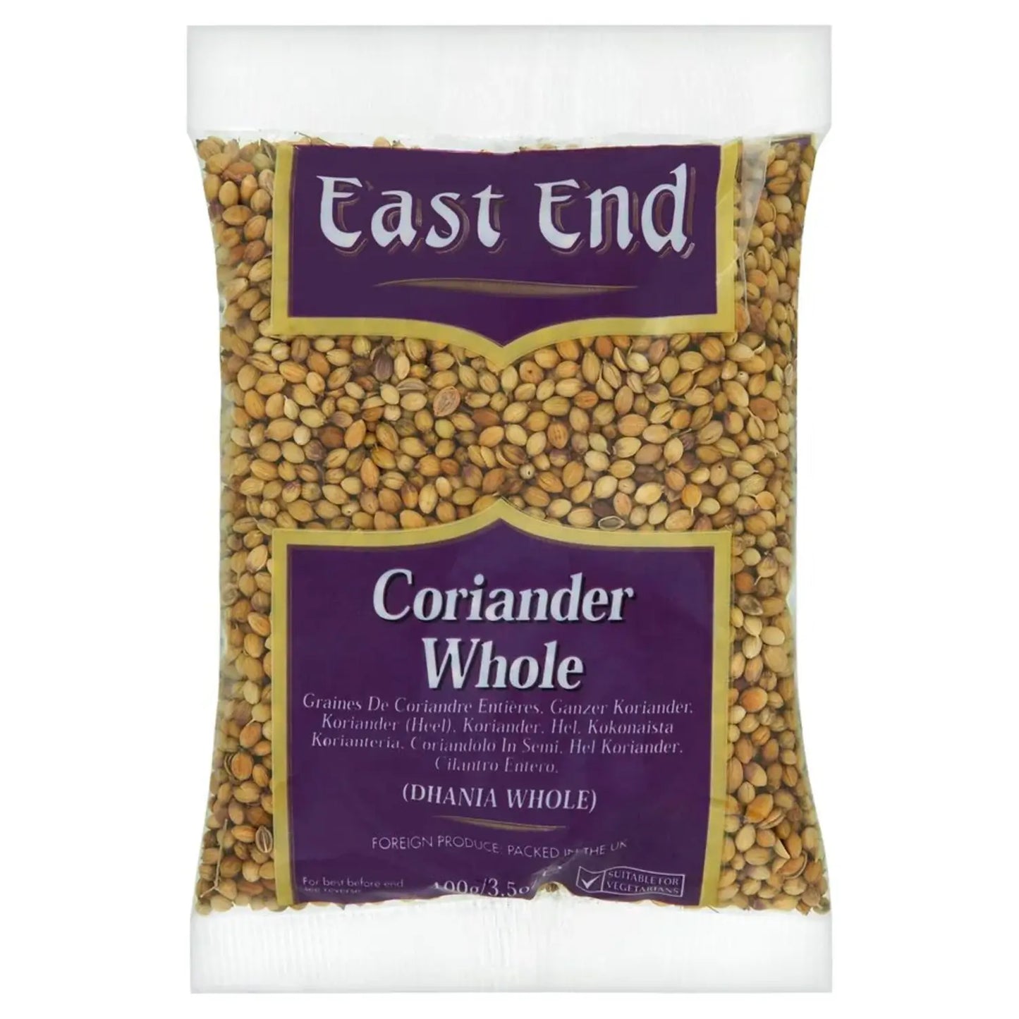 East End Coriander Seeds (Dhania Whole)