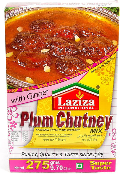 Laziza Plum Chutney 275g - DesiMe