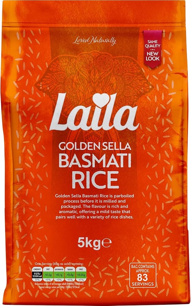 Laila Pudding Rice Laila Golden Sella Basmati Rice – DesiMe