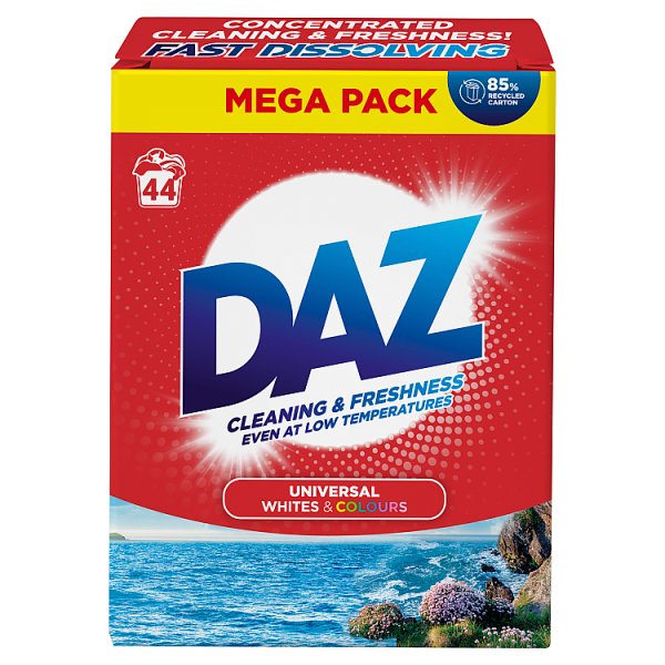 Daz Washing Powder White & Colours 44W 2.6kg