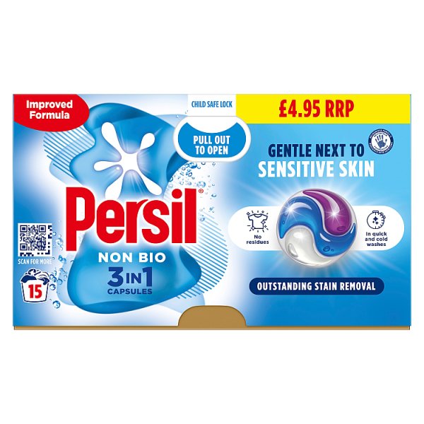 Persil Non Bio 3 in 1 Capsules 15s