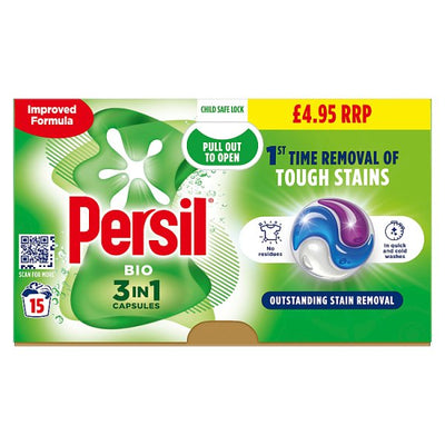 Persil Bio 3 in 1 Capsules 15s