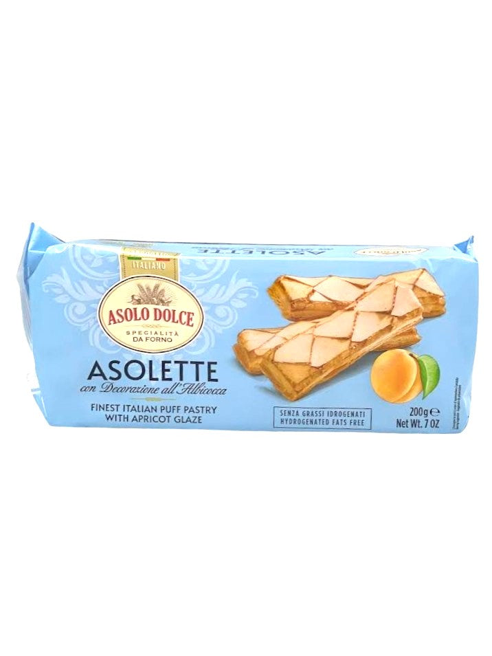 Asolo Dolce Asolette Apricot Puff Pastry 200g