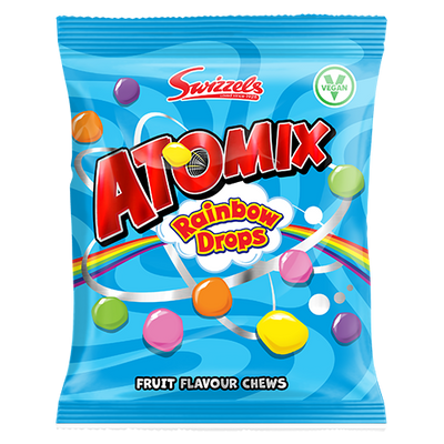 Swizzels Atomix Rainbow Drops 100g