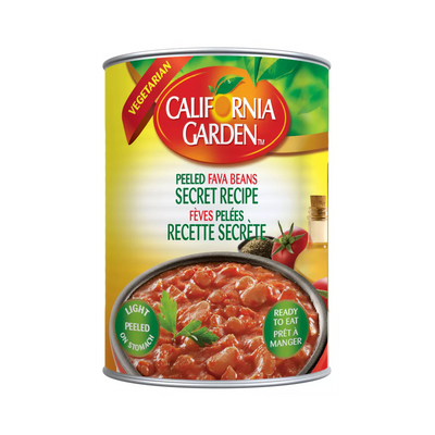 California Gardens Peeled Fava Beans Secret Recipe 400g