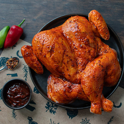 Halal Marinated Whole Baby Chicken