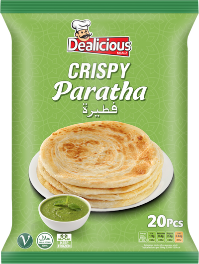 Dealicious Mealz Crispy Paratha 20pk