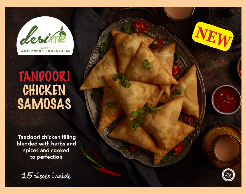 DesiMe 15 Tandoori Chicken Samosas