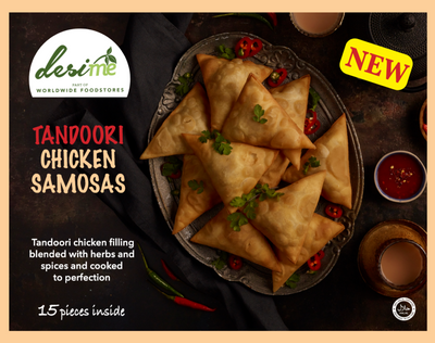 DesiMe 15 Tandoori Chicken Samosas