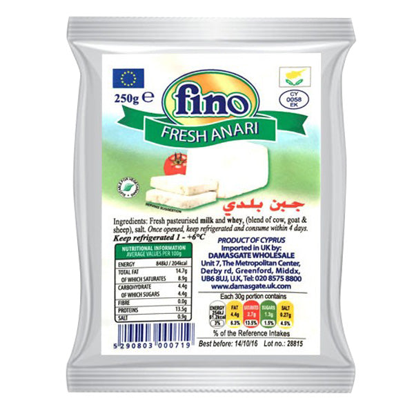 Fino Fresh Anari Cheese 250g - DesiMe