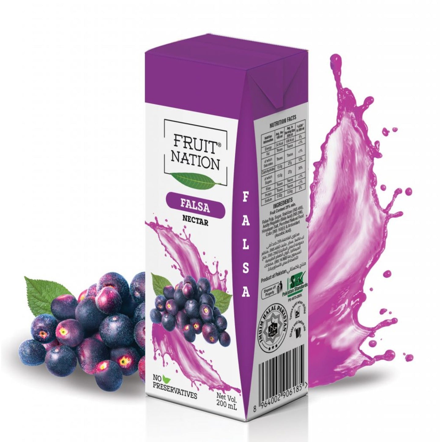 Fruit Nation Falsa 6x200ml