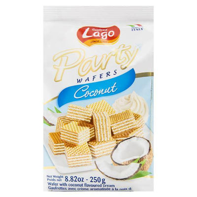 Lago Coconut Party Wafers 250g