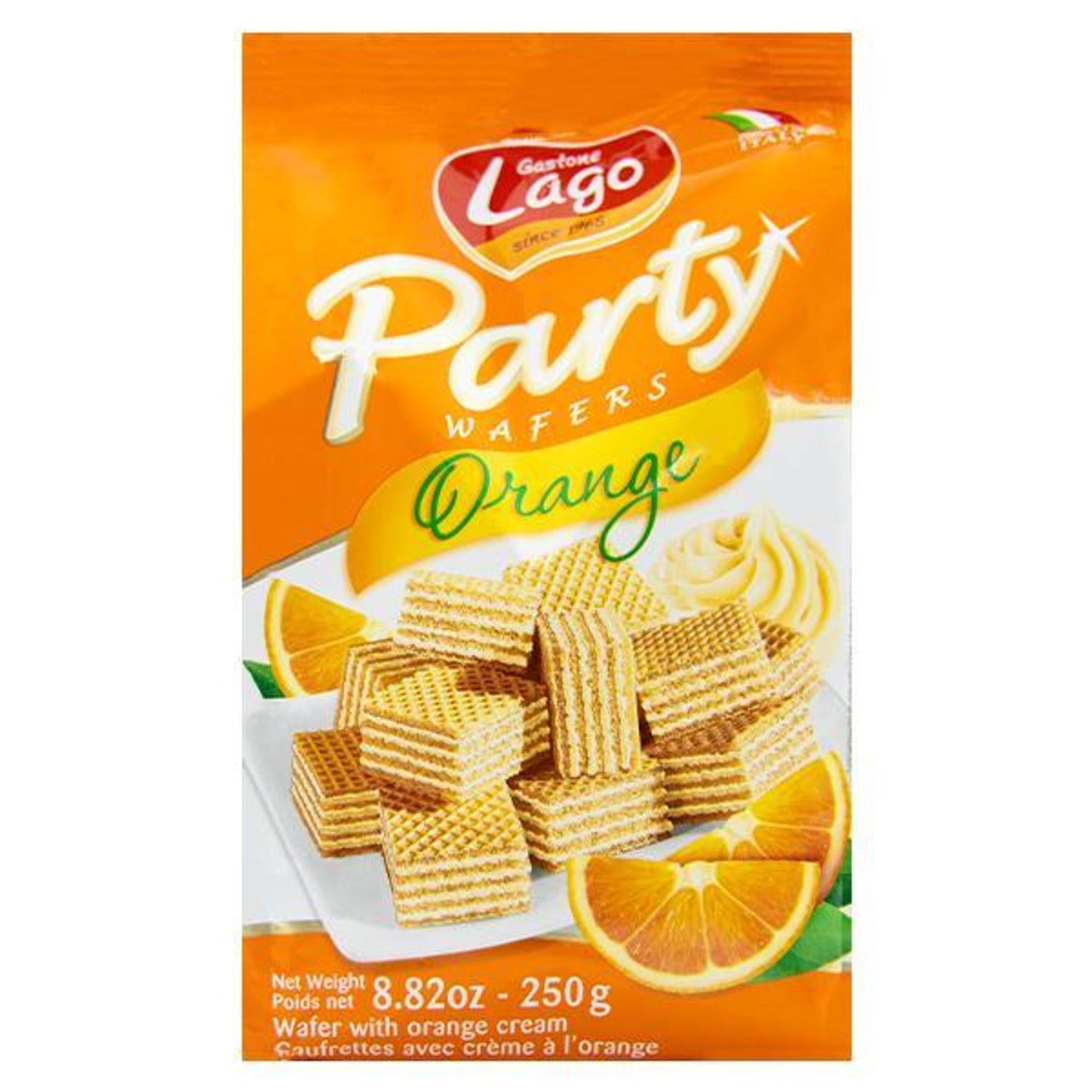 Lago Orange Party Wafers 250g - DesiMe