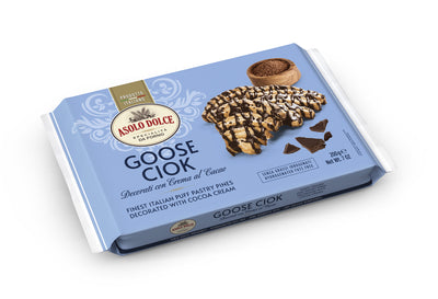 Asolo Dolce Goose Pastry Palm Biscuit with Cocoa Cream 200g