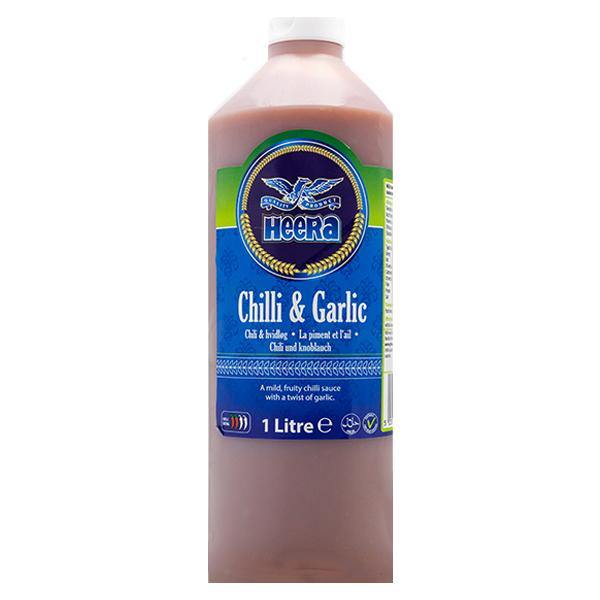 Heera Chilli & Garlic Sauce 1L