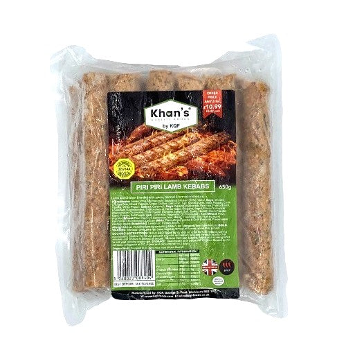 Khan's Peri Peri Lamb Kebabs 650G - DesiMe