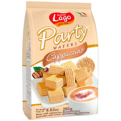 Lago Cappuccino Party Wafers 250g
