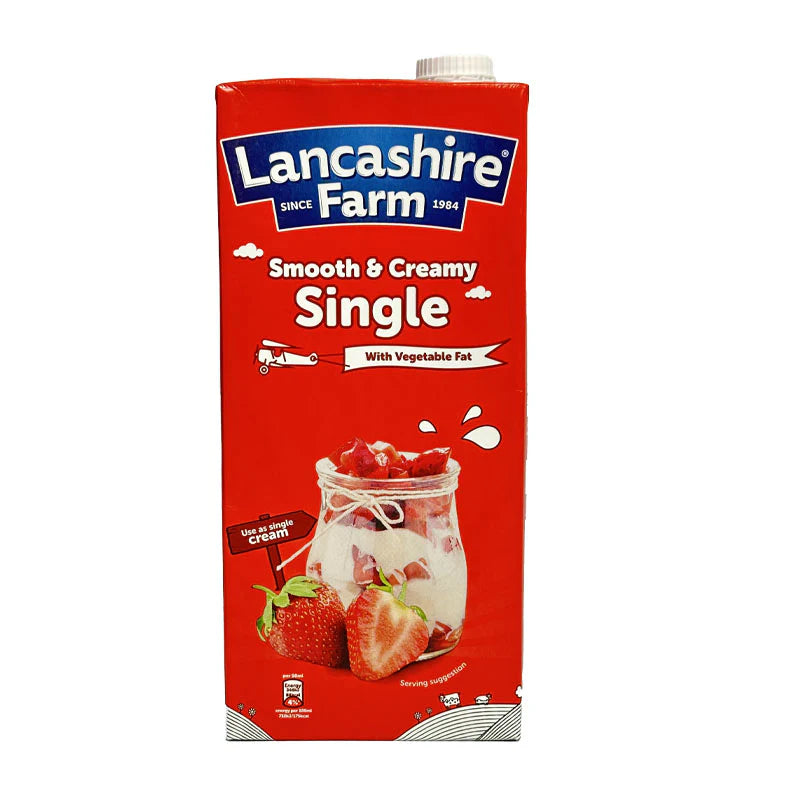 Lancashire Farm Single Cream 1L - DesiMe