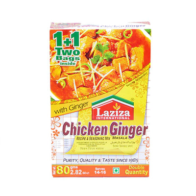 Laziza Chicken Ginger Masala 80g - DesiMe