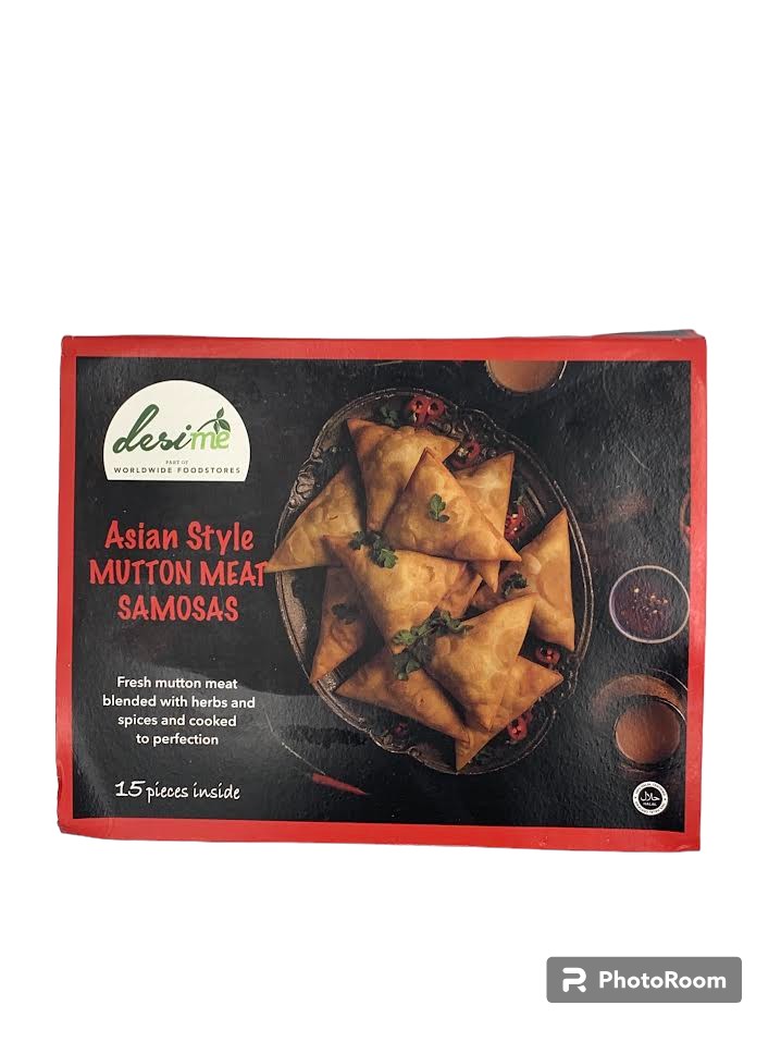 DesiMe 15 Asian Style Mutton Meat Samosas