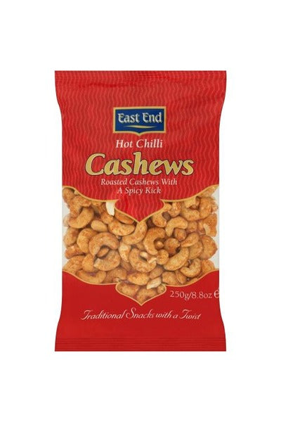 East End Hot Chilli Cashews 250g