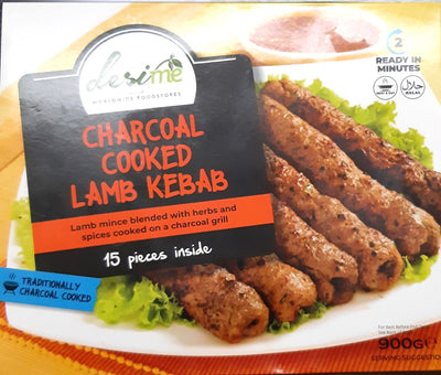 DesiMe Charcoal Lamb Kebabs 900g - DesiMe