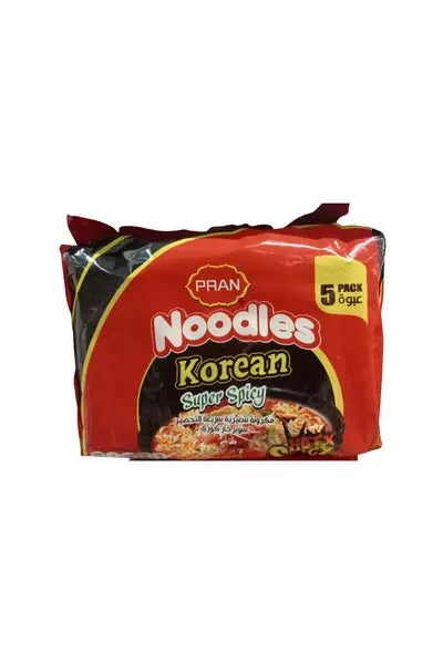 Pran Korean Super Spicy Noodles 5s