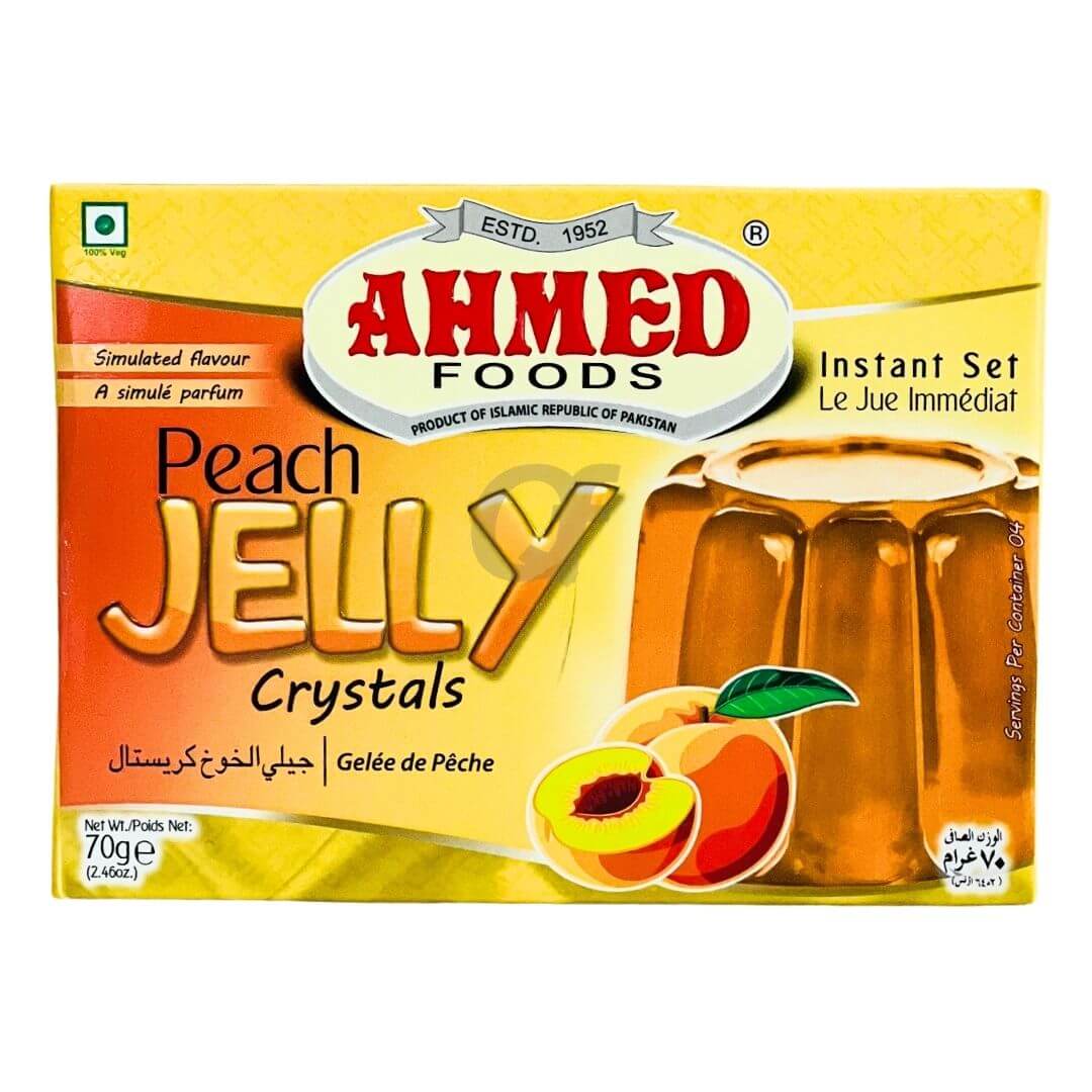 Ahmed Halal Peach Jelly 70g - DesiMe