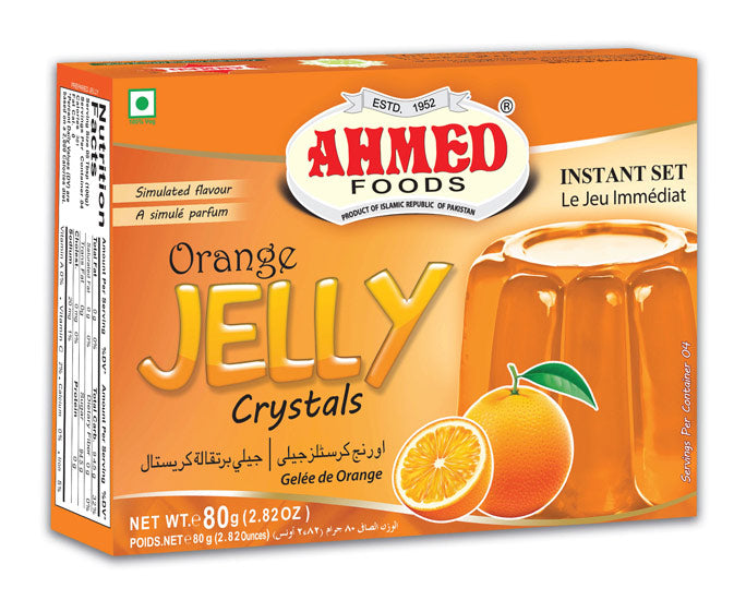 Ahmed Halal Orange Jelly 70g