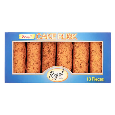 Regal Soonfi Cake Rusk 18pc