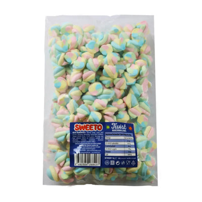 Sweeto Marshmallow Twist Cables (1kg)