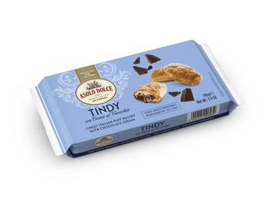 Asolo Dolce Tindy Puff Pastry with Chocolate Cream 110g