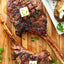 Halal Wagyu Beef Tomahawk Steak BMS 7+ Diamond Graded 1kg-1.3kg