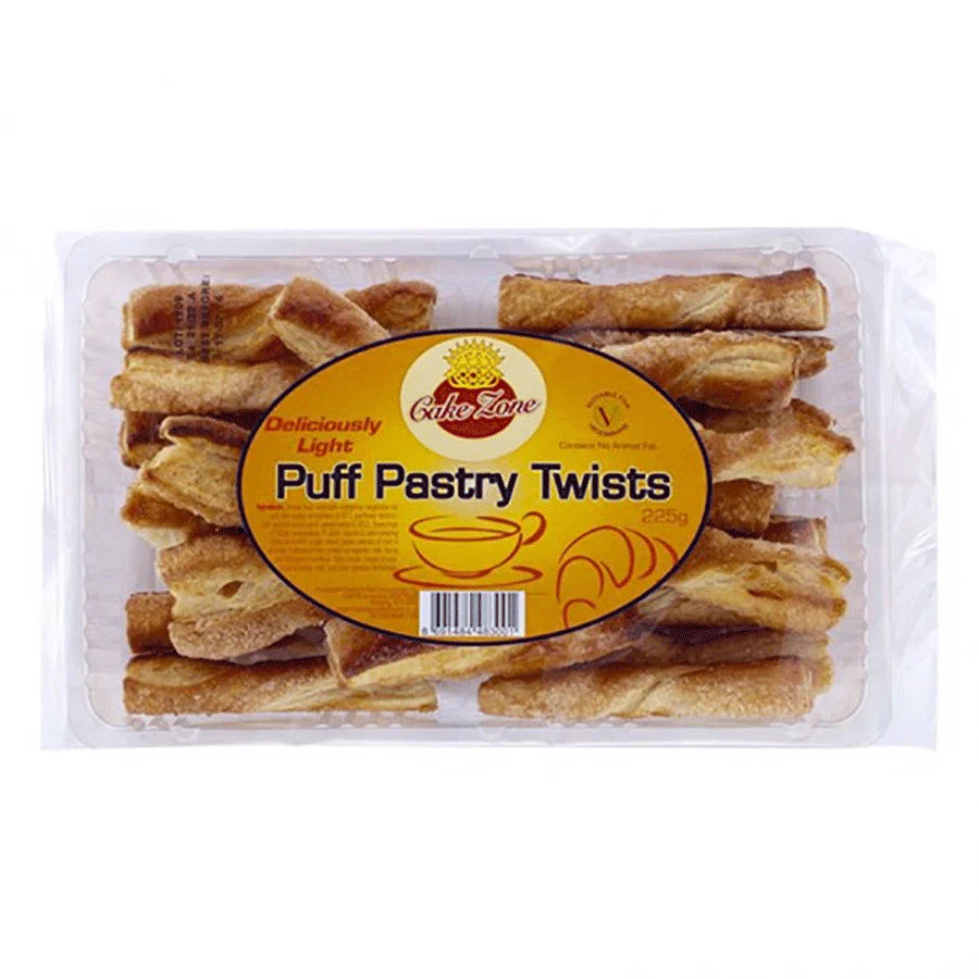 Cakezone Puff Pastry Twists 225g