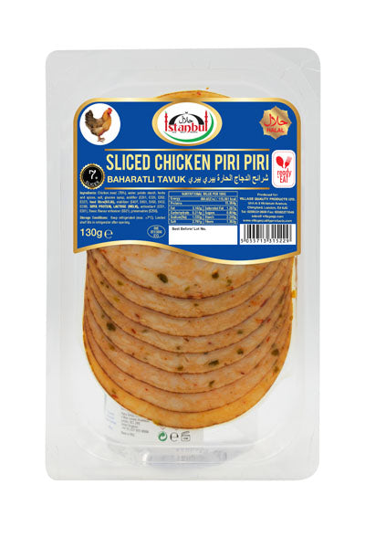 Istanbul Sliced Chicken Piri Piri 130g