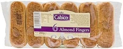 Cabico 6 Almond Fingers 280g - DesiMe