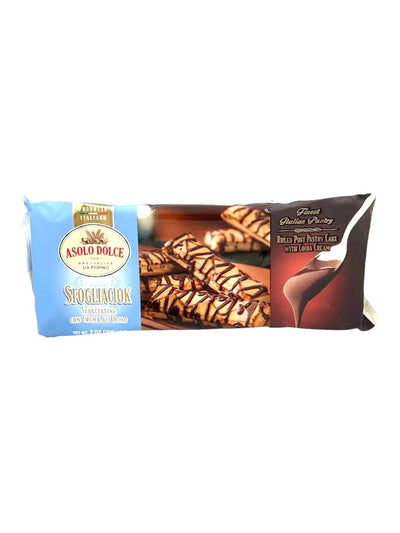 Asolo Dolce Sfogliaciok Ruled Puff Pastry Cake with Cocoa Cream 200g